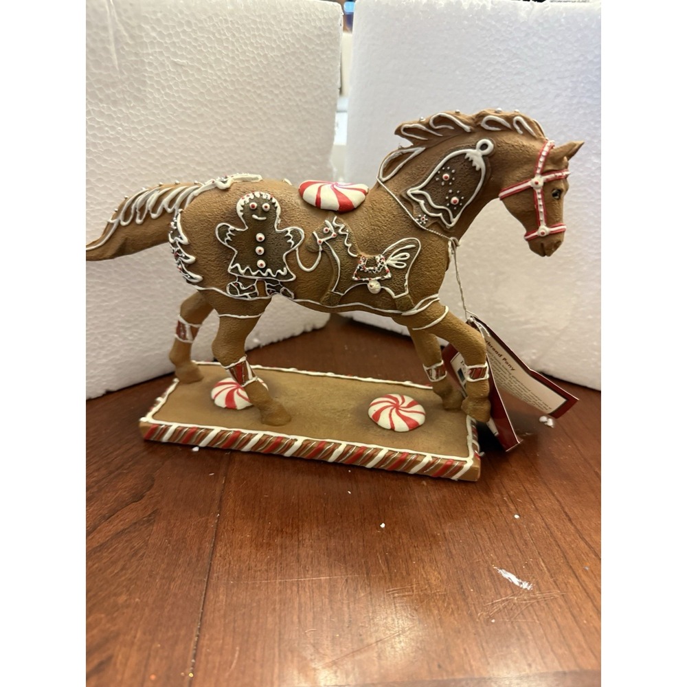 Trail of Painted Ponies Gingerbread Pony 1E NIB W Storytag Christmas 🎅 Edition